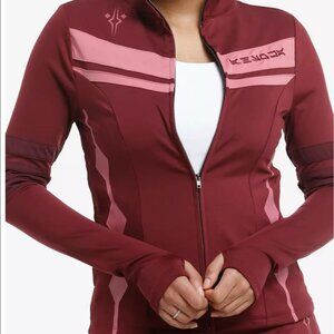 Star Wars Ahsoka Tano Burgundy Athletic Jacket Her Universe Exclusive